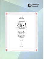 Miklós Rózsa: Bagatellen op. 12 (noty na klavír)