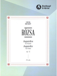Miklós Rózsa: Bagatellen op. 12 (noty na klavír)