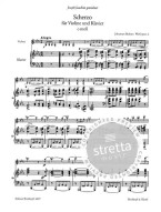 Johannes Brahms: Scherzo In C Minor WoO post. 2 (noty na housle, klavír)