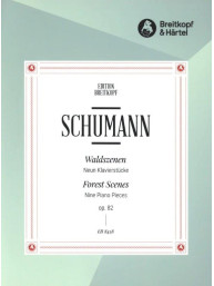 Robert Schumann: Waldszenen op. 82 (noty na sólo klavír)