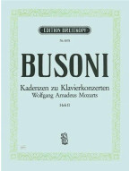 Ferruccio Busoni: Kadenzen zu Klavierkonzerten Mozarts 2 (noty na varhany)