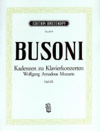 Ferruccio Busoni: Kadenzen zu Klavierkonzerten Mozarts 3 (noty na varhany)