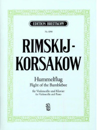Nikolaj Rimskij-Korsakov: Hummelflug / Let čmeláka (noty na violoncello, klavír)