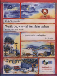 Ulrike Wohlwender: Weißt du wieviel Sternlein stehen (noty na snadný klavír)