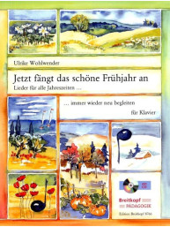 Ulrike Wohlwender: Jetzt fängt das schöne Frühjahr an (noty na snadný klavír)