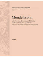 Felix Mendelssohn: Concert Overture No.4. to the Fairy Tale of the Fair Melusine Op. 32 (noty na housle, part 2)