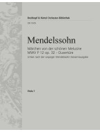 Felix Mendelssohn: Concert Overture No.4. to the Fairy Tale of the Fair Melusine Op. 32 (noty na violu, part)