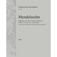 Felix Mendelssohn: Concert Overture No.4. to the Fairy Tale of the Fair Melusine Op. 32 (noty na violu, part)