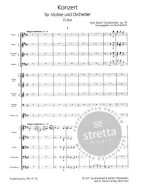 P.I. Čajkovskij: Konzert für Violine und Orchester D-dur op. 35 (noty, partitura)