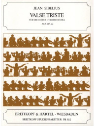 Jean Sibelius: Valse triste aus op. 44 (noty, partitura)