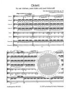 Felix Mendelssohn: Oktett op. 20 (noty, partitura)
