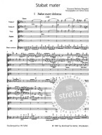 Giovanni Battista Pergolesi: Stabat Mater (noty, studijní partitura)
