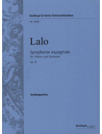 Edouard Lalo: Symphonie espagnole op. 21 (noty, partitura)