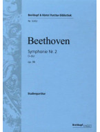 Beethoven: Symphonie Nr. 2 D-dur op. 36 (noty, partitura)