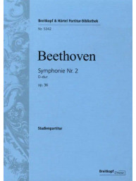 Beethoven: Symphonie Nr. 2 D-dur op. 36 (noty, partitura)