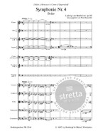 Beethoven: Symphonie Nr. 4 B-dur op. 60 (noty, partitura)