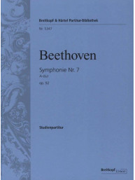 Beethoven: Symphonie Nr. 7 A-dur op. 92 (noty, partitura)