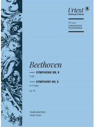 Beethoven: Symphonie Nr. 8 F-dur op. 93 (noty, partitura)