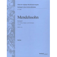 Felix Mendelssohn: Concerto in D minor MWV O 4 (noty, partitura)