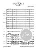 Jean Sibelius: Symphonie Nr. 2 D-dur op. 43 (noty, partitura)