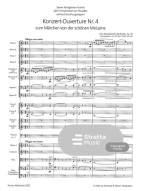 Felix Mendelssohn: Concert Overture No.4.  to the Fairy Tale of the Fair Melusine Op. 32 (noty, partitura)