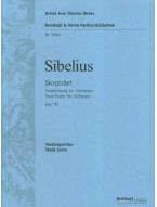 Jean Sibelius: Skogsraet. Tondichtung für Orchester op. 15 (noty, partitura)
