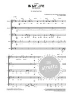 Pop Choir Classics: Beatles - In My Life - SSATB - SADA 10 ks (noty na sborový zpěv)
