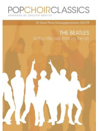 Pop Choir Classics: Beatles - With A Little Help Of My Friends - SSATB - SADA 10 ks (noty na sborový zpěv)