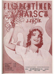 Julius Fučík: Florentiner Marsch Op.214 (noty pro koncertní orchestr, party, partitura)