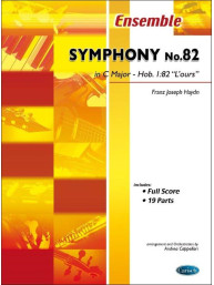 Joseph Haydn: Symphony No.82 in C Major, Hob. I (noty pro flexibilní orchestr, party, partitura)