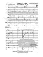 Jay Livingston: Que Sera Sera (noty pro flexibilní orchestr, party, partitura)
