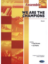 Queen: We Are The Champions (noty pro flexibilní orchestr, party, partitura)(+audio)