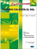 Los Hermanos Rigual: Cuando Calienta el Sol (noty pro flexibilní orchestr, party, partitura)(+audio)