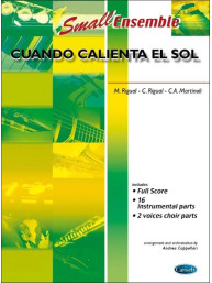 Los Hermanos Rigual: Cuando Calienta el Sol (noty pro flexibilní orchestr, party, partitura)(+audio)