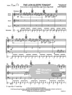 Elton John: The Lion Sleeps Tonight (noty pro flexibilní orchestr, party, partitura)
