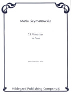 Maria Szymanowska: 25 Mazurkas (noty na klavír)