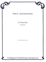 Maria Szymanowska: 25 Mazurkas (noty na klavír)