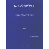 Georg Friedrich Händel: Passacaille variée (noty na klavír)