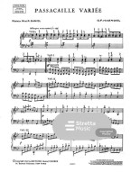 Georg Friedrich Händel: Passacaille variée (noty na klavír)