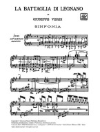 Giuseppe Verdi: La battaglia di Legnano (noty na klavír, zpěv)