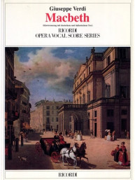 Giuseppe Verdi: Macbeth IT/GER (noty na klavír, zpěv)