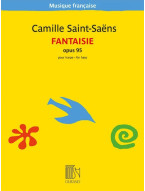 Camille Saint-Saëns: Fantaisie opus 95 (noty na harfu)