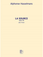 Alfonse Hasselmans: La Source (noty na harfu)