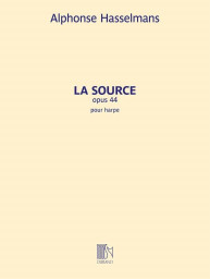 Alfonse Hasselmans: La Source (noty na harfu)