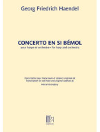 Georg Friedrich Händel: Concerto En Si Bemol (noty na harfu)