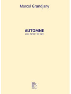 Marcel Grandjany: Automne (noty na harfu)