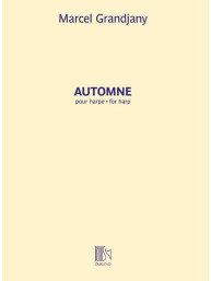 Marcel Grandjany: Automne (noty na harfu)