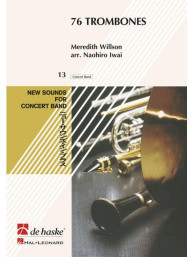 Meredith Willson: 76 Trombones (noty pro koncertní orchestr, party, partitura)