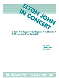 Elton John in Concert (noty pro koncertní orchestr, partitura, party)