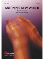 Antonín Dvořák: Antonin's New World (noty pro dechový žesťový orchestr, party, partitura)